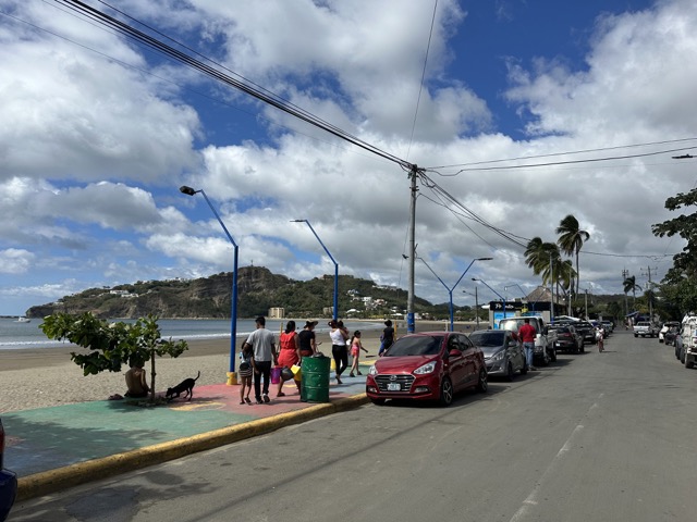 promenade in el Centro, San Juan del Sur