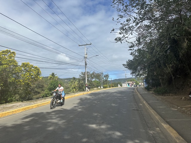 road into san juan del sur