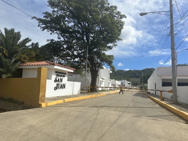Street in Barrio Las Delicias, San Juan del Sur