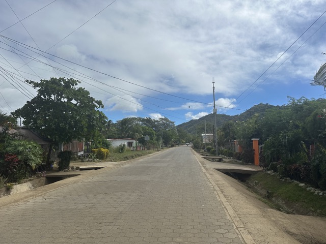 Street in Barrio Las Delicias, San Juan del Sur