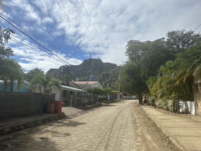 street in La Talanguera San Juan del Sur