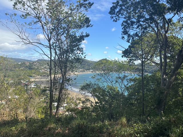 Bay view from Pacific Marlin San Juan del Sur