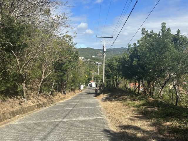 Street in Pacific Marlin San Juan del Sur