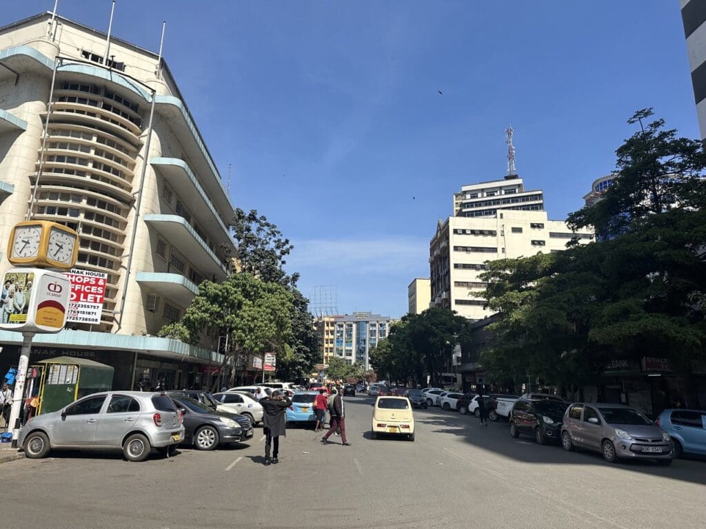 CBD street Nairobi