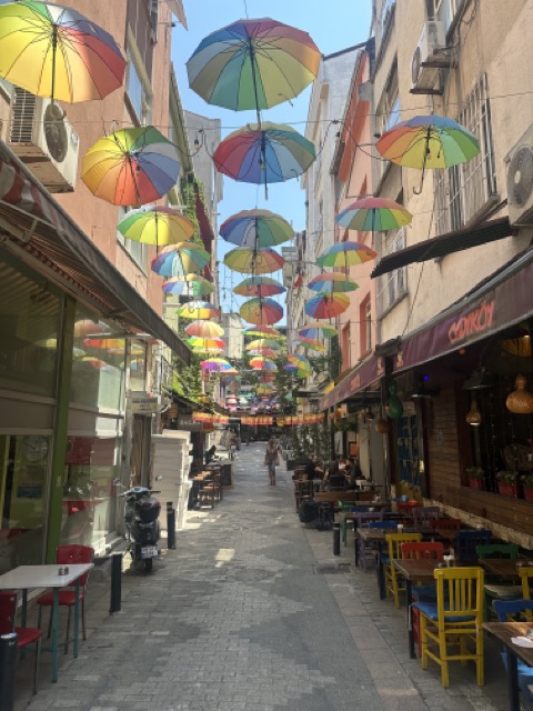 street in kadikoy istanbul