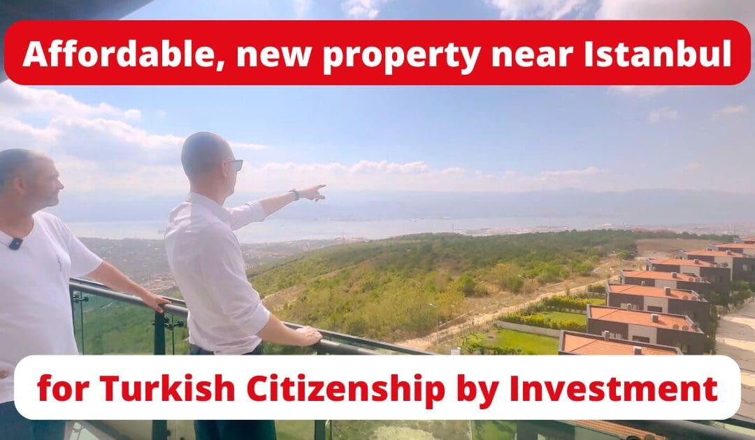 New, affordable, earthquake-resistant luxury near Istanbul for Turkish Citizenship by Investment