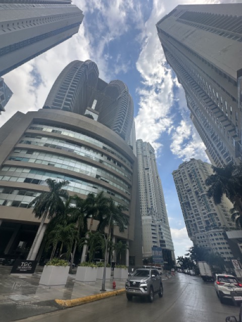 street in punta pacifica panama city